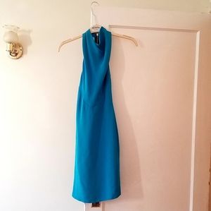 Alexander Wang Blue Halter Dress